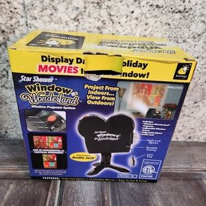 Winter wonderland window movie shower